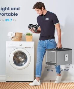 Alternative view of BaseAire 70 Pints Crawlspace Dehumidifier with Pump